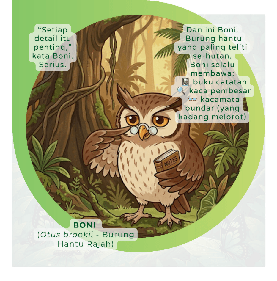 Boni and the "forest internet"