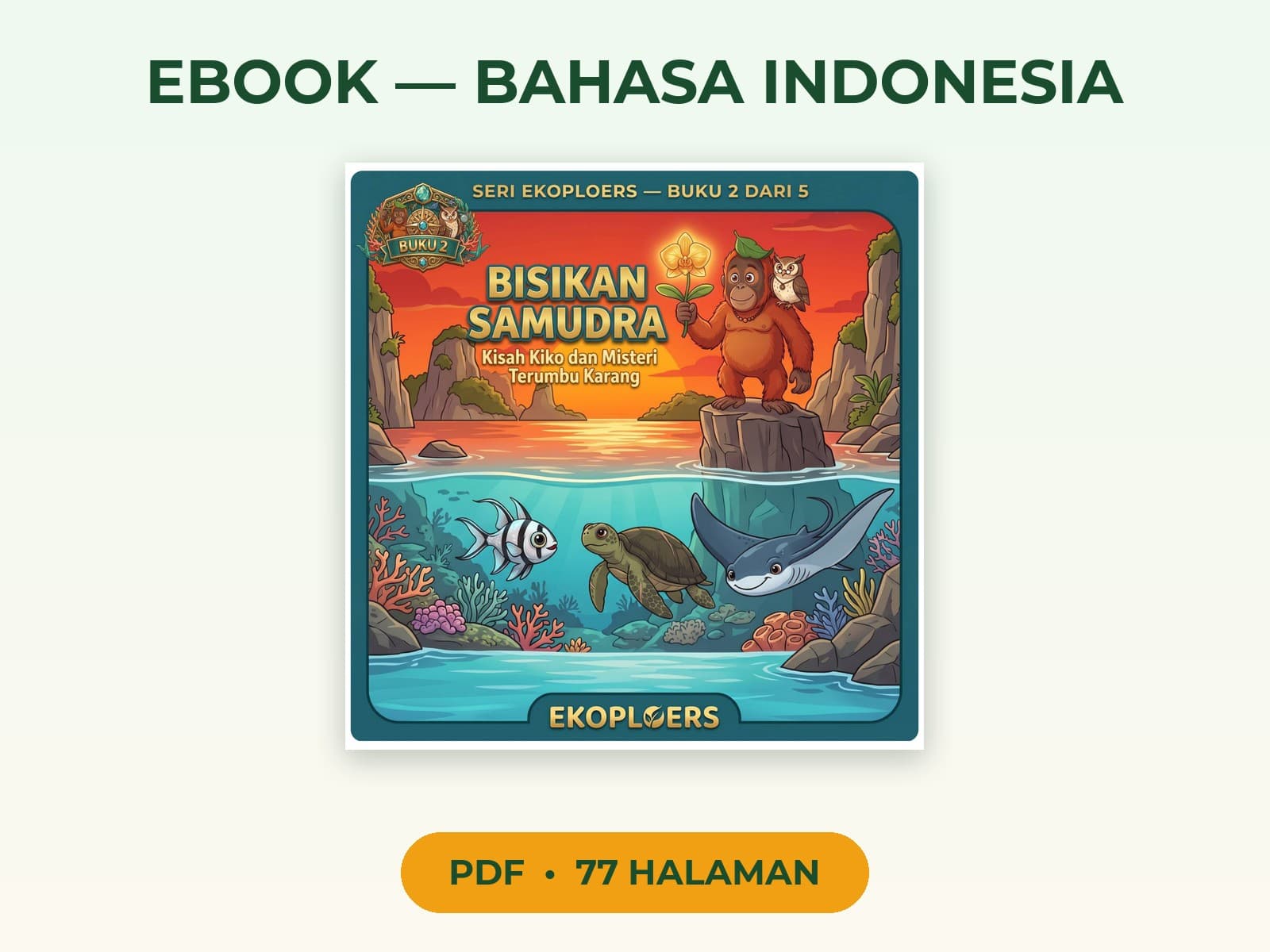 Whispers of the Sea Ebook — Indonesian edition