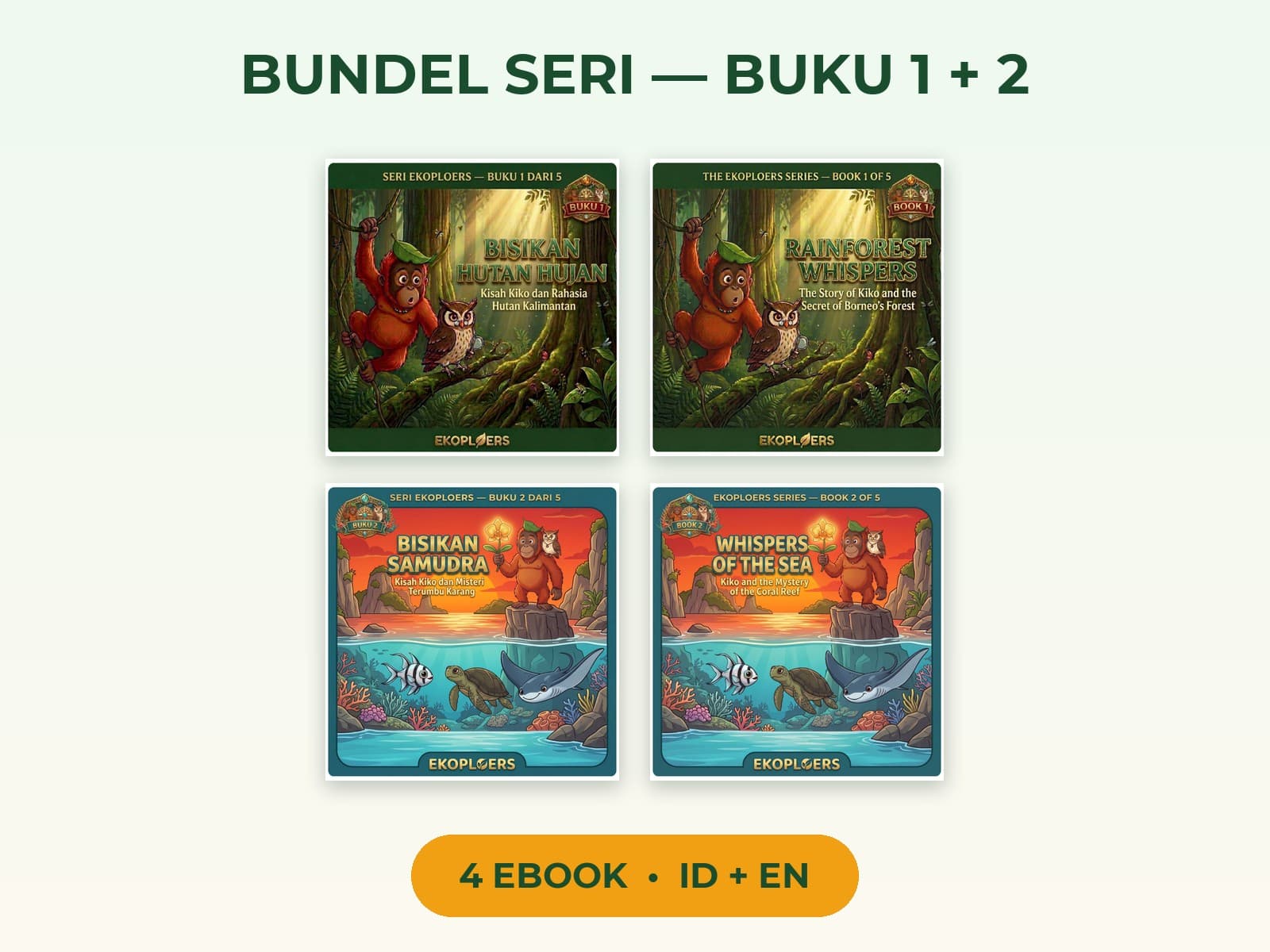 Series Bundle — Books 1 + 2 (ID + EN)