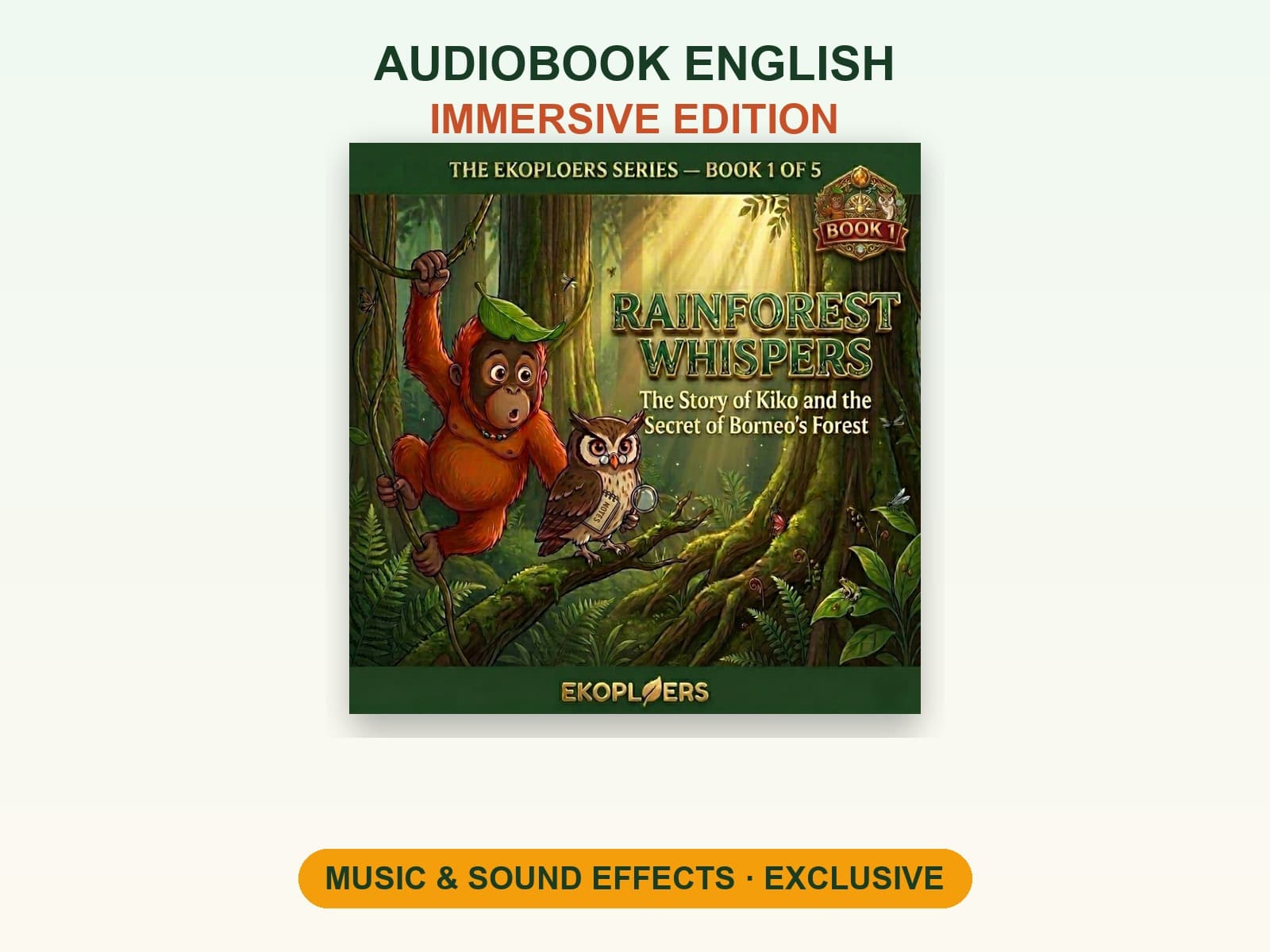 Rainforest Whispers Audiobook — Immersive Edition (English)